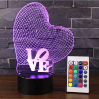 2018 Wholesale 3D Night Light for Baby Good night light