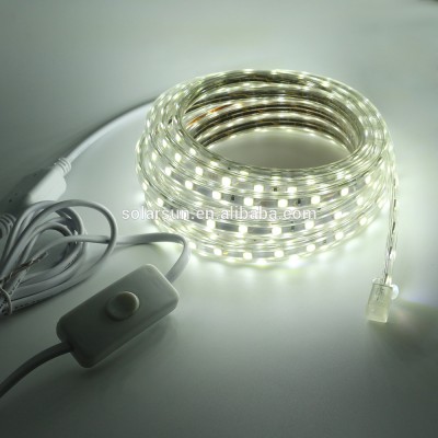 Factory 220V 4000K Led Strip Natural White SMD 5050 60Leds Strip For Home