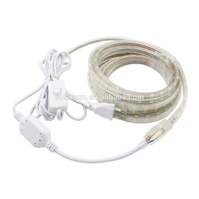 220V 100M strip led 5730 AC 220V led flexible strip light 5050 RGB 220-240V high voltage strip lights